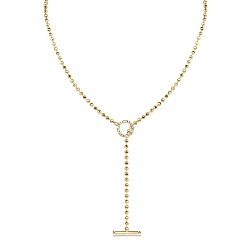 CÉVANA T-Bar Elegance Necklace