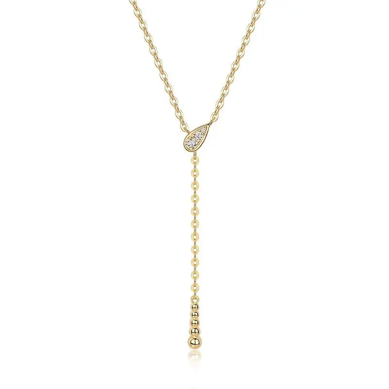 Cevana Lumière Teardrop Necklace