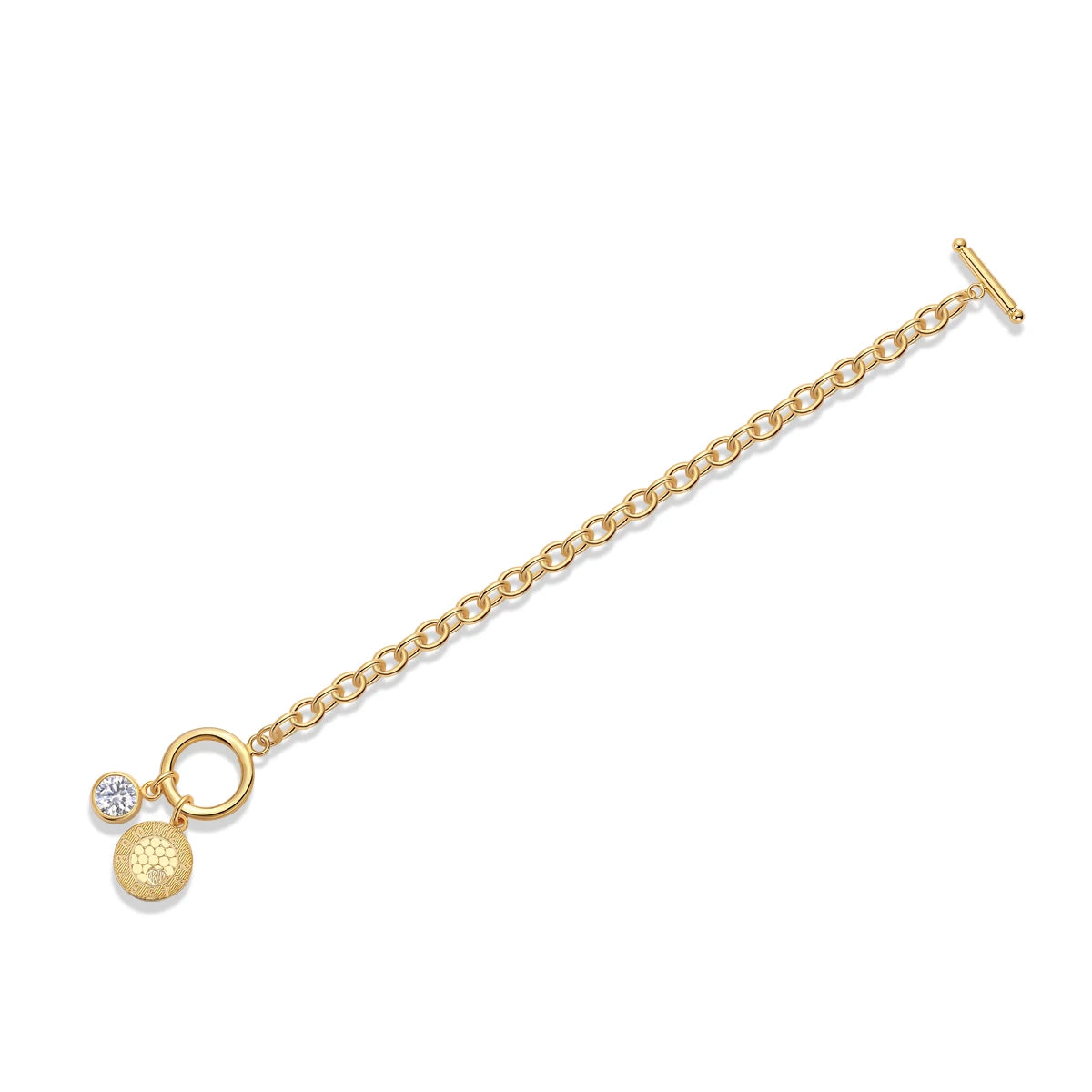 Cévana Aurelia Charm Link Bracelet