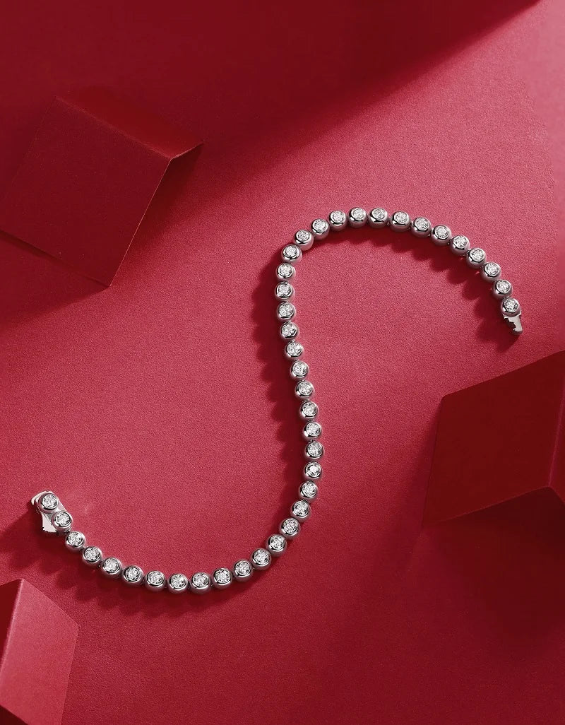 Cévana Lueur Éternelle Moissanite Bracelet