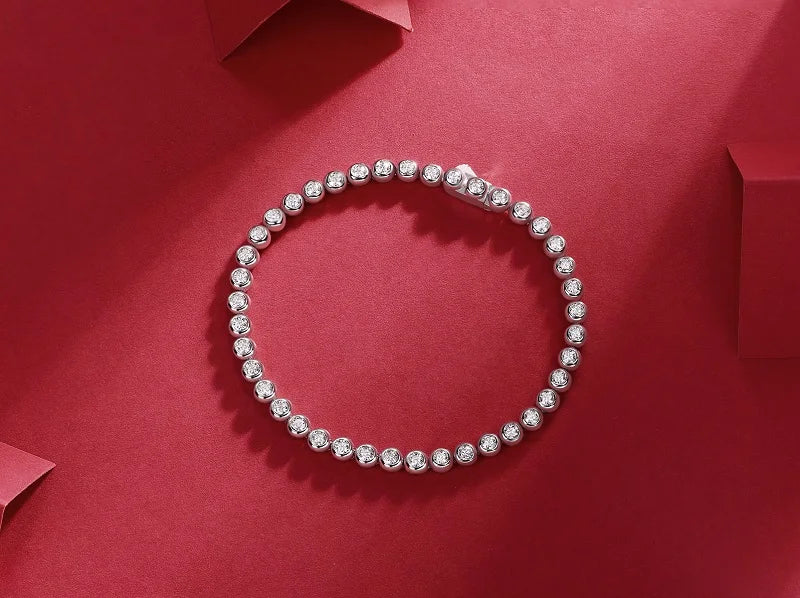 Cévana Lueur Éternelle Moissanite Bracelet