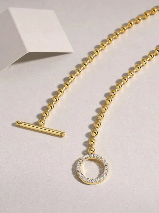 CÉVANA T-Bar Elegance Necklace